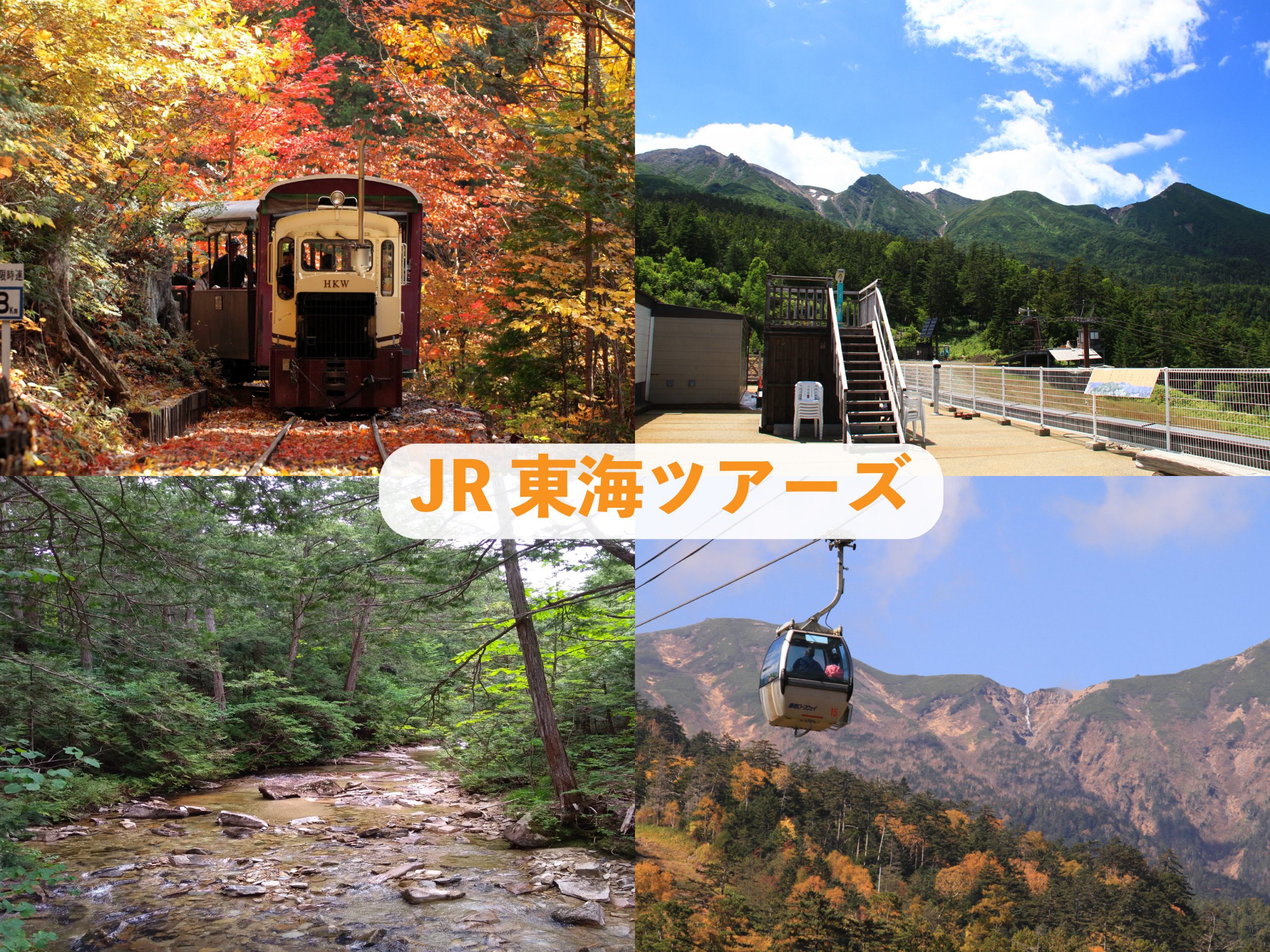 Jr東海ツアーズ 特急しなの号で行こう 夏 秋の木曽 木曽谷山路旅 木曽谷トレイル